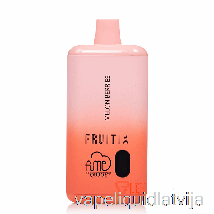 Fruitia X Fume 8000 Vienreizējās Lietošanas Melones Ogas Vape šķidrums